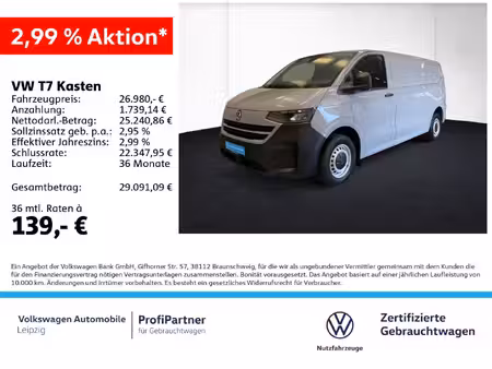 Volkswagen Transporter T7 2.0 TDI 110