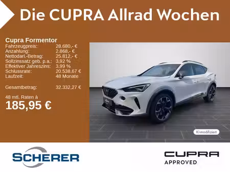 Cupra Formentor VZ 2.0 TSI 310 4x4