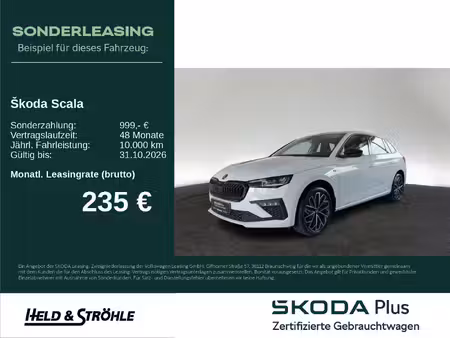 Škoda Scala 1.5 TSI 150