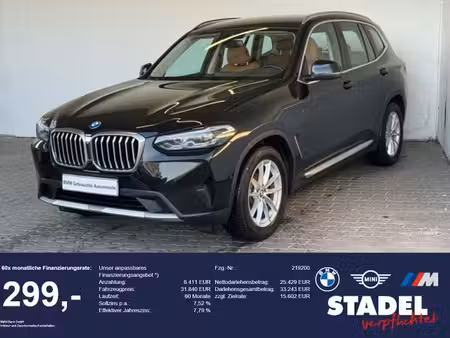 BMW X3 20i 2.0 184 xDrive