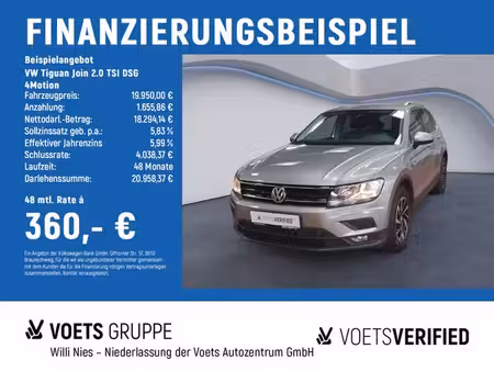 Volkswagen Tiguan 2.0 TSI 4Motion