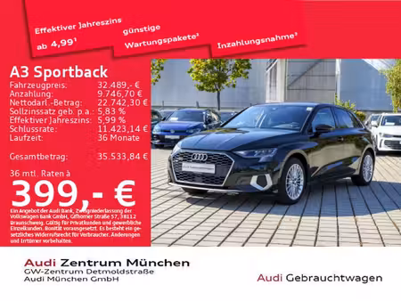 Audi A3 2.0 TFSI 200