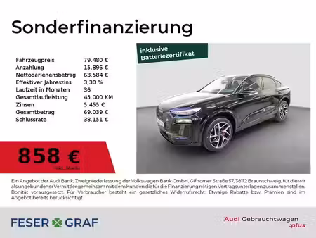 Audi Q6 E-Tron 428 quattro