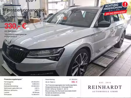 Škoda Superb 2.0 TDI 150 Sportline