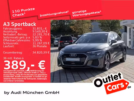 Audi A3 2.0 TFSI 200 S line