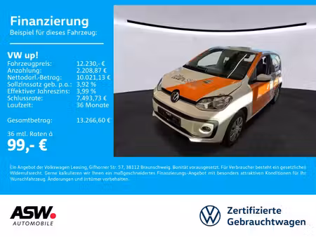 Volkswagen up! 1.0 MPI 65 Move up!